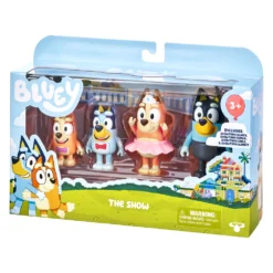 Bluey The Show Family Figurines 4 Pack 9 Bluey The Show Family Figurines 4 Pack -Soft Toys store MO 17338 17340 2
