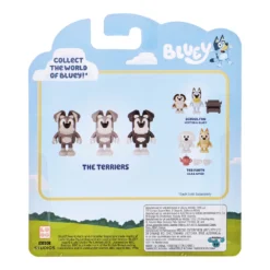 Bluey School Friends The Terriers Figurines 3 Pack -Soft Toys store MO 17341 TERRIERS 3
