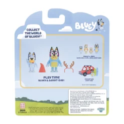 Bluey Figure 2 Pack Bluey & Bandit (Dad) -Soft Toys store MO 17527 BLUEYBANDIT 9