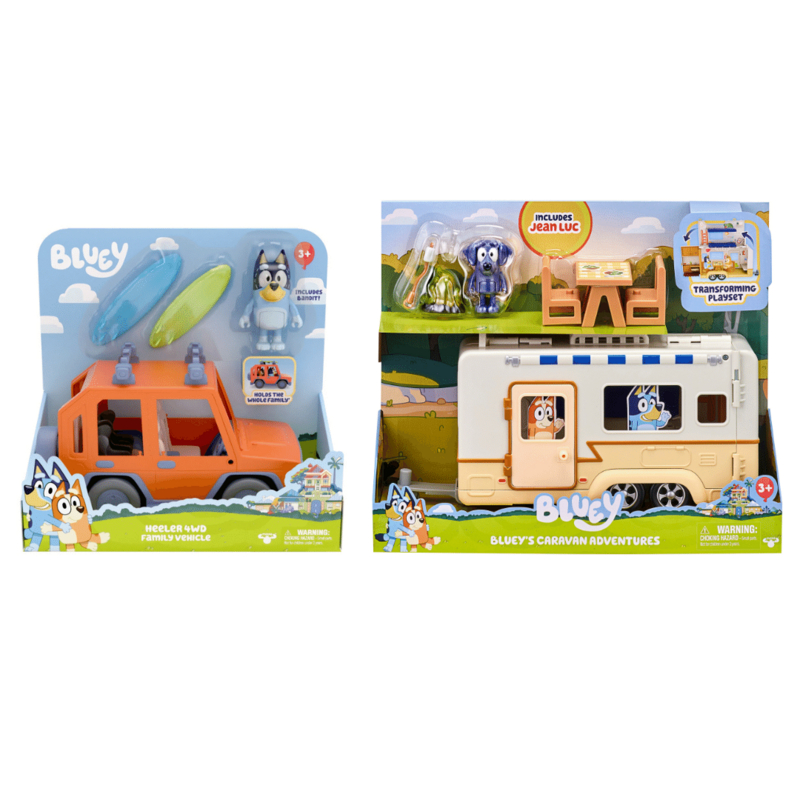 Bluey Campervan & 4WD Family Vehicle Playset Combo 6 Bluey Campervan & 4WD Family Vehicle Playset Combo - Image 4