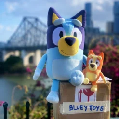 Bluey Best Mate Bluey Plush Toy Large 45cm -Soft Toys store MO000001 4