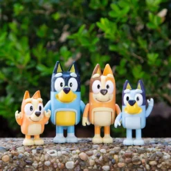 Bluey Heeler Family Mini Figures 7.5cm 4 Pack -Soft Toys store MO000005 2