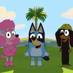 Bluey Friends Mini Plush Toy Snickers 20cm -Soft Toys store MO000036 2