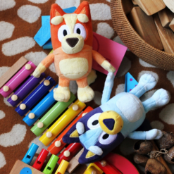 Bluey And Bingo Mini Plush Toys 20cm Sisters 2 Pack -Soft Toys store MO000037 3