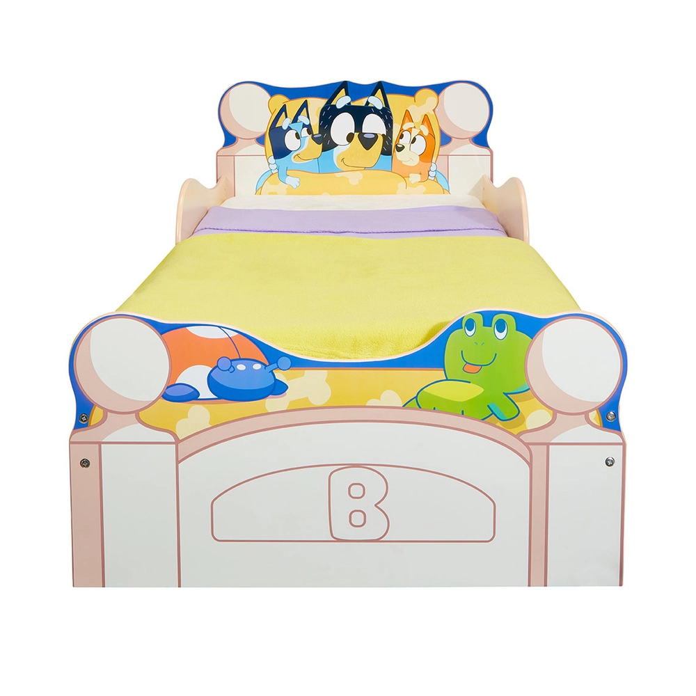 Bluey Kids Toddler Bed With Storage Drawers 4 Bluey Kids Toddler Bed With Storage Drawers - Image 2
