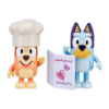 Fancy Restaurant: Bluey & Bingo Season 4 Mini Figurines 2 Pack -Soft Toys store MO000120FANCYREST