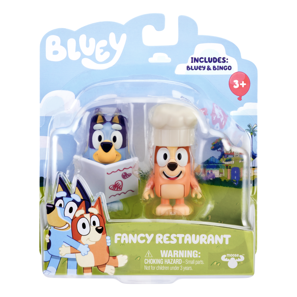 Fancy Restaurant: Bluey & Bingo Season 4 Mini Figurines 2 Pack 5 Fancy Restaurant: Bluey & Bingo Season 4 Mini Figurines 2 Pack - Image 3