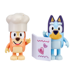Fancy Restaurant: Bluey & Bingo Season 4 Mini Figurines 2 Pack