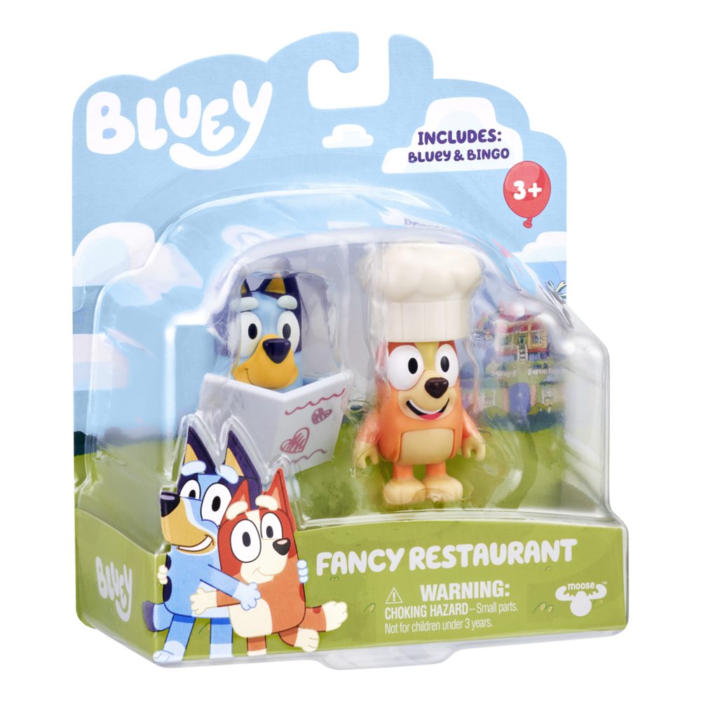 Fancy Restaurant: Bluey & Bingo Season 4 Mini Figurines 2 Pack 9 Fancy Restaurant: Bluey & Bingo Season 4 Mini Figurines 2 Pack - Image 7