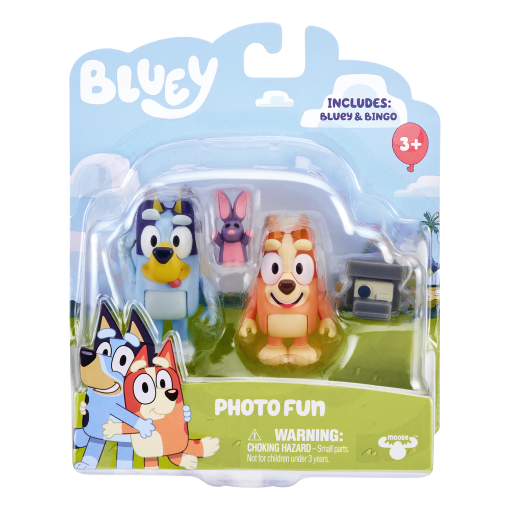 Photographer: Bluey & Bingo Season 4 Mini Figurines 2 Pack 5 Photographer: Bluey & Bingo Season 4 Mini Figurines 2 Pack - Image 3