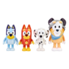 4-Pack Figurines: Bluey, Chloe, Calypso & Rusty -Soft Toys store MO000121