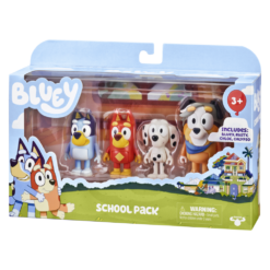 4-Pack Figurines: Bluey, Chloe, Calypso & Rusty 8 4-Pack Figurines: Bluey, Chloe, Calypso & Rusty -Soft Toys store MO000121 2
