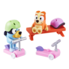 Scooter Time: Bluey & Bingo Figurines Season 4 Mini Vehicle Playset -Soft Toys store MO000123SCOOTER