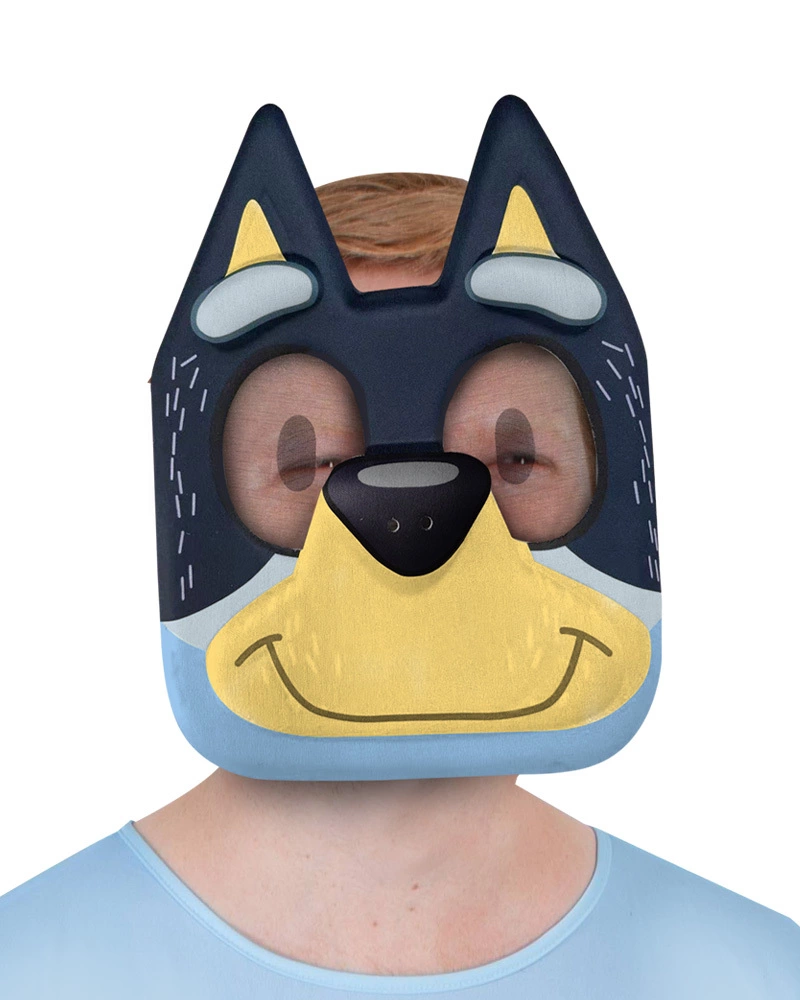 Bluey Bandit Dress Up Face Mask 3 Bluey Bandit Dress Up Face Mask