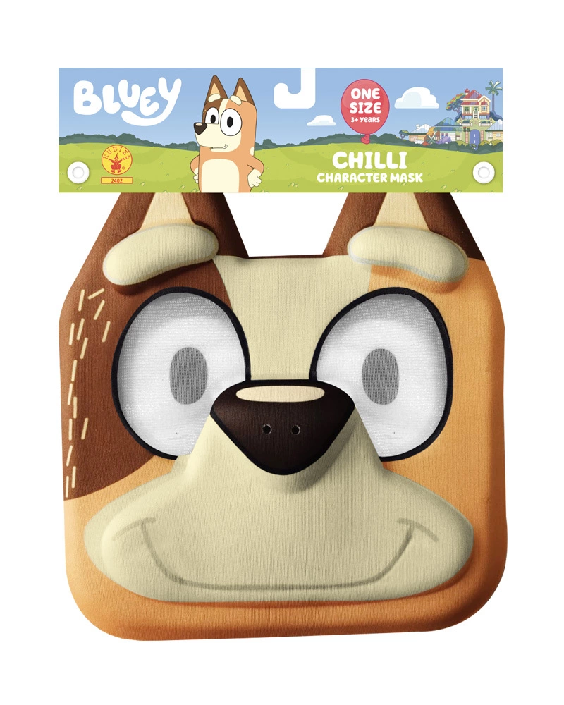 Bluey Chilli Dress Up Face Mask 4 Bluey Chilli Dress Up Face Mask - Image 2