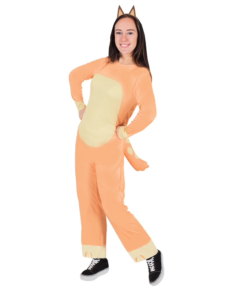 Bluey Chilli Adult Costume 3 Bluey Chilli Adult Costume