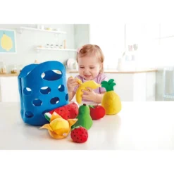 Hape Toddler Fruit Basket -Soft Toys store UG HE3169 2