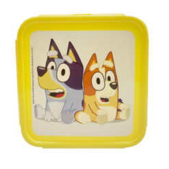Bluey Sandwich Container - Yellow