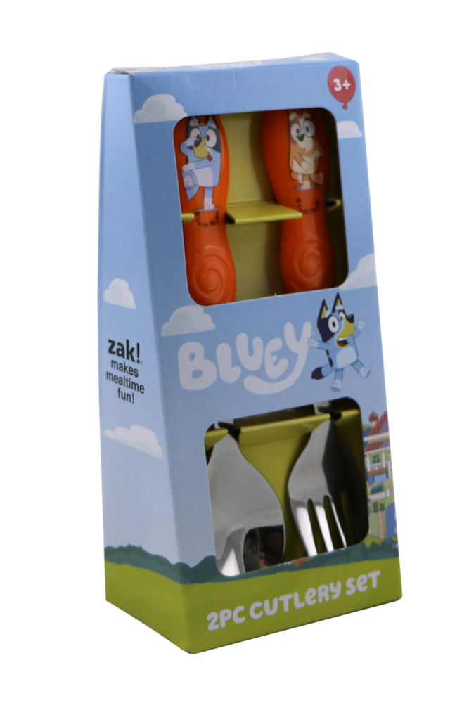 Bluey 2 Piece Cutlery Set 3 Bluey 2 Piece Cutlery Set