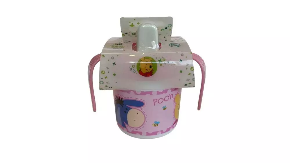 Disney Baby Winnie The Pooh Training Mug Pink 3 Disney Baby Winnie The Pooh Training Mug Pink